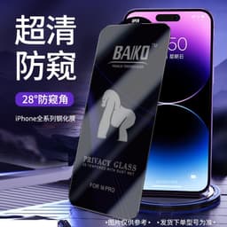 Thumbnail Kính cường Lực KINGKONG BAIKO chắn bụi loa 9H siêu bền iphone 16 15 14 13 12 11 Promax X XS XSMAX 3