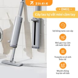 Thumbnail Cây lau tự vắt mini ZOLELE cầm tay cọ nhỏ tháo rời tiện lợi vệ sinh nhanh chóng DM01 - Chính hãng 3