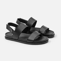 Thumbnail Dép quai hậu nam G2 Juno kiểu Sandal nam, Giày xăng đan quai hậu đi học thời trang bằng da cao cấp 2