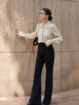 Thumbnail Sơ mi lụa mịn da cổ đức HUONG BOUTIQUE BSSM36 3