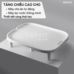 Thumbnail Bậc Thang Hạn Chế Kiến, Tăng Chiều Cao Cho Máy Cho Chó Mèo Ăn PETKIT - chống gù lưng cho chó mèo 3