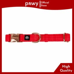 Thumbnail Vòng Cổ Cho Chó Pawy - Luxwear - Red - Dog Collar - Vòng Cổ Cho Mèo 3
