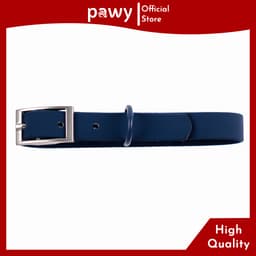 Thumbnail Vòng Cổ Cho Chó Pawy - Flexiwear - Màu Xanh Đen - PVC Waterproof Dog Collar 2