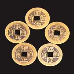 Thumbnail Túi trầm KIM TÀI Thiên Mộc Hương bao gồm 3 đồng xu mang lại may mắn cát tường 3