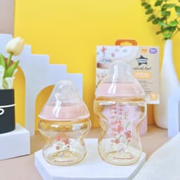 Thumbnail Bình Sữa PPSU Ty Siêu Mềm Tự Nhiên Tommee Tippee Natural Start, Hồng (Bộ 1 Bình 260ml và 1 Bình 150ml) 2
