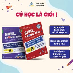 Thumbnail Lớp 8 (Bộ Kết Nối)- Combo 2 Sách Siêu trọng tâm TOÁN, TIẾNG ANH, KHTN và Văn, Khoa học xã hội lớp 8 1