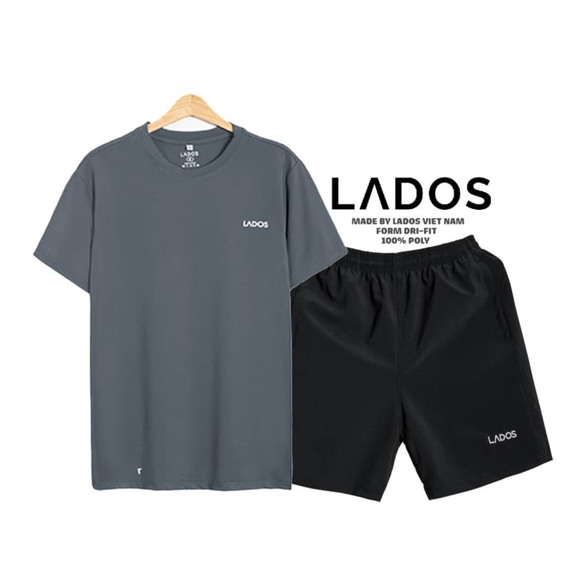 Ảnh Bộ quần áo thể thao nam đẹp cao cấp LADOS - 7005 thoáng mát, co giãn năng động, thời trang 1