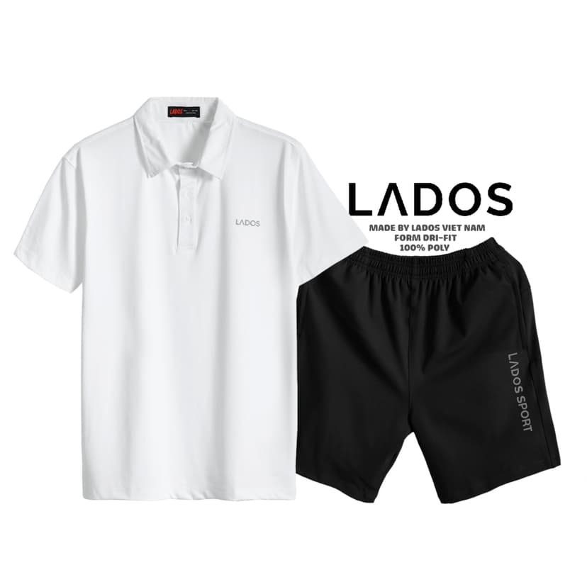 Ảnh Bộ quần áo thể thao nam đẹp cao cấp LADOS - 7003 vải co giãn, tập gym, chạy bộ phong cách, năng động 1