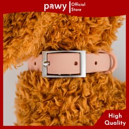 Thumbnail Vòng Cổ Cho Chó Pawy - Flexiwear - Màu Hồng - PVC Waterproof Dog Collar 1