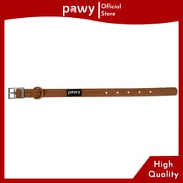 Thumbnail Vòng Cổ Cho Chó Pawy - Flexiwear - Màu Nâu - PVC Waterproof Dog Collar 1