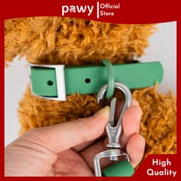 Thumbnail Vòng Cổ Cho Chó Pawy - Flexiwear - Màu Xanh Lá - PVC Waterproof Dog Collar 2