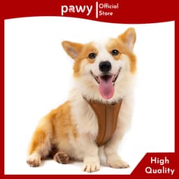 Thumbnail Yếm Dắt Cho Chó Pawy - Flexiwear - Màu Nâu - Dog No Pull Harness - Yếm cho mèo 1
