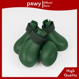 Thumbnail Giày Cho Chó Mèo Pawy - Ultra Protection - Xanh Lá Cây - Pawy Dog & Cat Shoes - Giày Đi Mưa Cho Chó Mèo 1