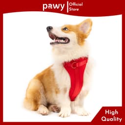 Thumbnail Yếm Dắt Cho Chó Pawy - Flexiwear - Màu Đỏ - Dog No Pull Harness - Yếm cho mèo 1