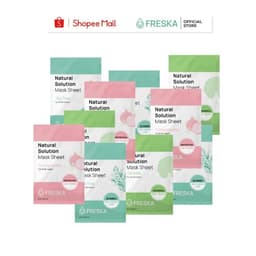Thumbnail Combo 10 Miếng Mặt Nạ Giấy Freska Natural Solution Mask Sheet 25ml (giao ngẫu nhiên) 2
