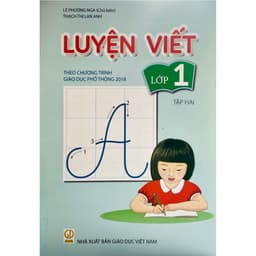 Thumbnail Sách - Luyện viết lớp 1 tập 1+2 (Theo chương trình Giáo dục phổ thông 2018) 1