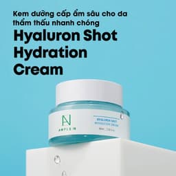 Thumbnail Kem Dưỡng Cấp Ẩm Cho Da AMPLE:N Hyaluron Shot Hydration Cream 60ML 3