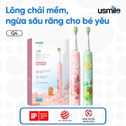 Thumbnail Bàn chải điện sóng siêu âm usmile Q4 (dành cho trẻ em) - Bảo hành 12 tháng 1