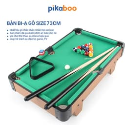 Thumbnail Đồ chơi thể thao bàn bi a Pikaboo mini cho bé chất cao cấp an toàn giúp bé vận động phát triển 2