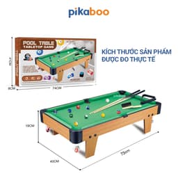 Thumbnail Đồ chơi thể thao bàn bi a Pikaboo mini cho bé chất cao cấp an toàn giúp bé vận động phát triển 3