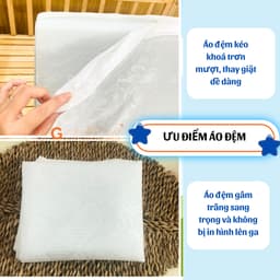 Thumbnail Nệm Cũi Cho Bé Sơ Sinh GOLDCAT Chất Liệu Bông Ép Tiêu Chuẩn, Kèm Ga Gọc Nệm Mềm Mịn, Ôm Nệm 2