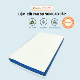 Thumbnail Đệm Cao Su Non GoldCat Dùng Cho Cũi Trẻ Em, Độ Dày 5cm, Đàn Hồi, Hỗ Trợ Phát Triển Xương , Cắt Theo Yêu Cầu. 1