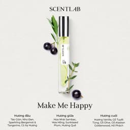 Thumbnail Nước hoa nữ SCENTLAB no.19 Make Me Happy hương trái cây mĩ hoa thanh lịch lưu hương lâu fullsize 30ml 3
