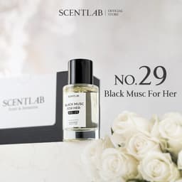 Thumbnail Nước hoa nữ hương phấn SCENTLAB No.29 Black musc for her nữ tính nàng thơ tinh dầu thơm lâu fullsize 30ml 2