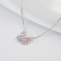 Thumbnail Dây chuyền thiên nga LAMY Crystal Swan Necklace Silver 6042 3