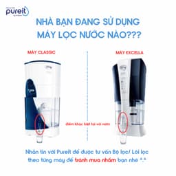 Thumbnail Bộ lọc thay thế máy lọc nước Pureit Classic gồm 3 lõi lọc công suất lọc 3000L 2