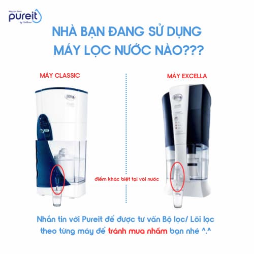 Ảnh Bộ lọc thay thế máy lọc nước Pureit Classic gồm 3 lõi lọc công suất lọc 3000L 2