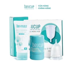 Thumbnail [Độc quyền Livestream] Cốc Nguyệt San BeUcup Silicol Y Tế Wacker Đức Siêu Mềm, Đạt Chuẩn FDA Hoa Kỳ 1