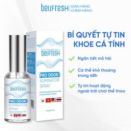 Thumbnail [Độc quyền Livestream] Xịt khử mùi toàn thân, lăn khử mùi BEUFRESH ngăn tiết mồ hôi, hạn chế mùi cơ thể 30ml 2