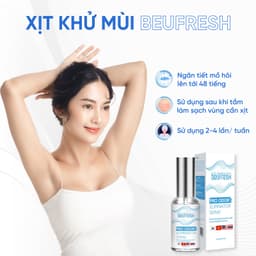 Thumbnail [Độc quyền Livestream] Xịt khử mùi toàn thân, lăn khử mùi BEUFRESH ngăn tiết mồ hôi, hạn chế mùi cơ thể 30ml 3