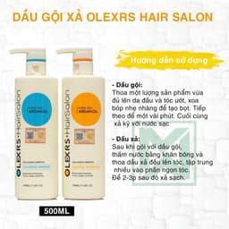 Thumbnail Dầu gội xả Olexrs Hair Salon 500ml, phục hồi, chống rụng kích mọc tóc 3