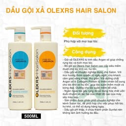 Thumbnail Dầu gội xả Olexrs Hair Salon 500ml, phục hồi, chống rụng kích mọc tóc 2