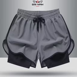 Thumbnail Quần Tập Gym Nam 2 Lớp Siêu Bền,Co Giãn,Thoáng Khí DNS54 Chính Hãng Đại Nam Sport 1