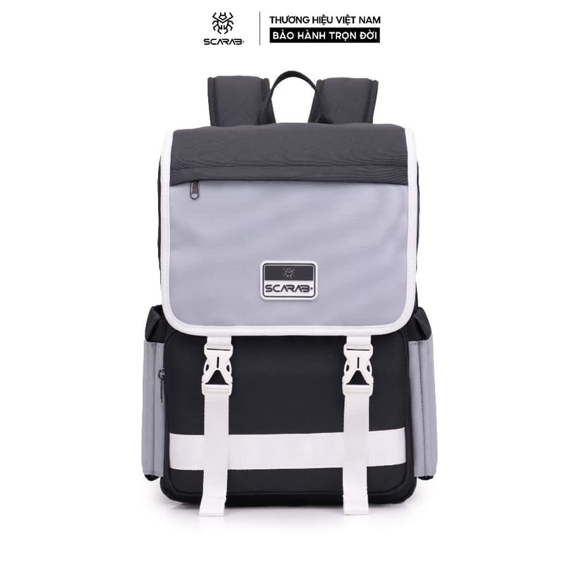 Ảnh Balo Scarab Tetris Backpack Unisex - Ba lô Đi Học, Đi Làm Đựng Laptop 15.6 Inch 1
