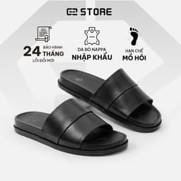 Thumbnail Dép nam quai ngang G2 Lava kiểu sandal dùng làm dép đi biển, đi chơi, Dép lê da cao cấp thời trang thanh lịch 1