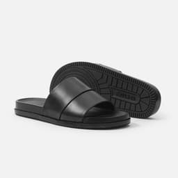 Thumbnail Dép nam quai ngang G2 Lava kiểu sandal dùng làm dép đi biển, đi chơi, Dép lê da cao cấp thời trang thanh lịch 4