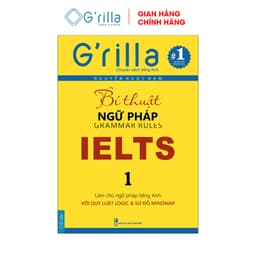 Thumbnail Sách - Bí thuật Ngữ pháp IELTS Grilla Tập 1 1