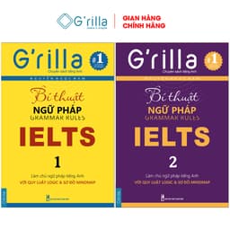 Thumbnail Sách - Combo Bí thuật Ngữ pháp IELTS Grilla Tập 1 và 2 1