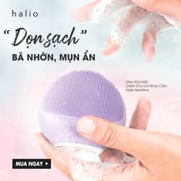 Thumbnail [SPLIVE] Máy rửa mặt Halio Sensitive Facial Device dành cho da nhạy cảm 4