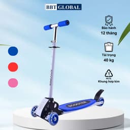 Thumbnail Xe trượt scooter 3 bánh cho bé chính hãng BBT Global trẻ em từ 2-7 tuổi KM956A 3