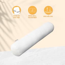 Thumbnail Ruột gối ôm K-Bedding by Everon - Trắng nhiều kích thước (1 cái) 1