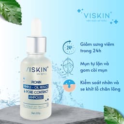 Thumbnail Siêu tinh chất Pionin VISKIN giảm mụn, giảm nhờn và se khít lỗ chân lông - 30g [CHÍNH HÃNG] 4