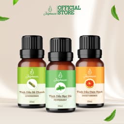 Thumbnail Tinh dầu thiên nhiên JULYHOUSE 10ml chiết xuất từ Sả Chanh, Bạc Hà, Cam Ngọt, Sả Dịu, Sả Java, Quế khử mùi 1