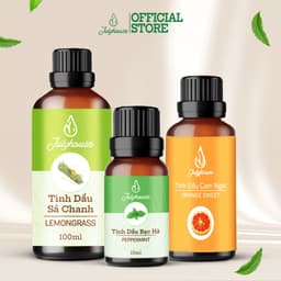 Thumbnail Tinh dầu sả chanh, bạc hà, cam ngọt, khuynh diệp thiên nhiên nguyên chất Julyhouse 30ml/50ml/100ml 2