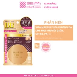 Thumbnail Phấn nén Kiềm Dầu, Che Phủ Lỗ Chân Lông SPF40 PA+++ MEISHOKU Moist Labo 9g 2