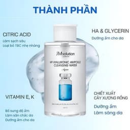 Thumbnail Nước Tẩy Trang JMsolution, Nước Tẩy Trang Sạch Sâu Dịu Nhẹ Cấp Ẩm JMsolution 500ml / 850ml 3